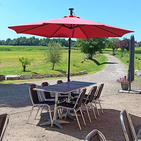 Bed and Breakfast Le Moulin Du Comte Bourrouillan Exterior foto